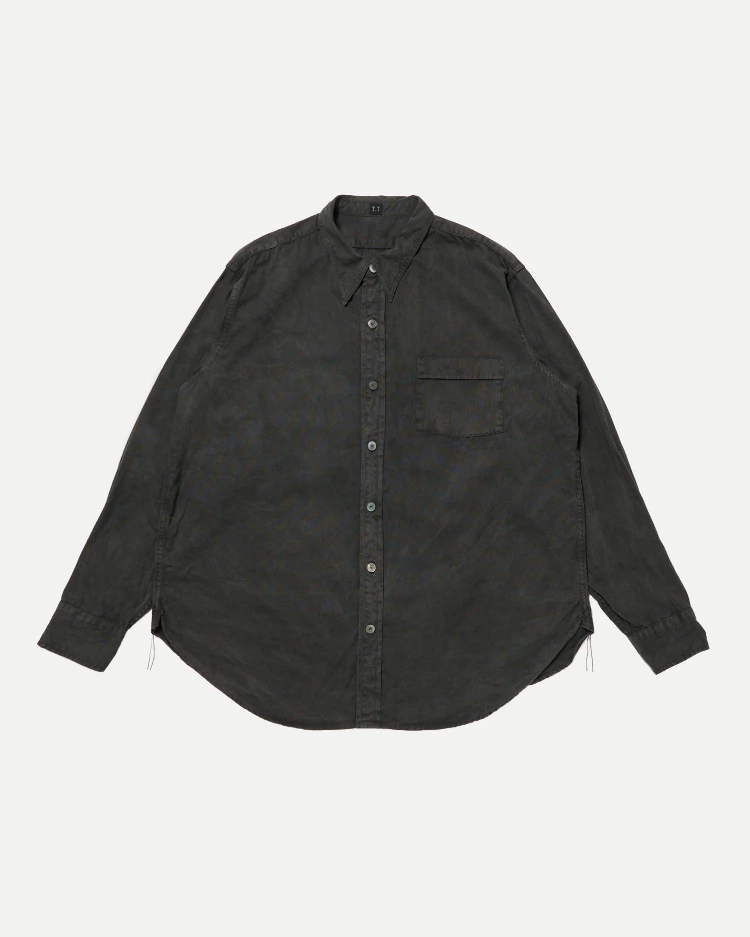 T.T 25AW NARROW COLLAR SHIRT